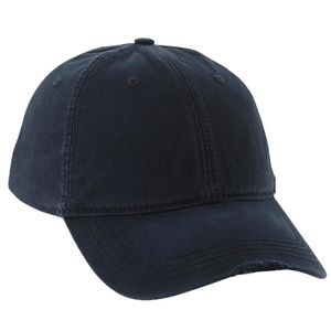 Roots 73 Morson Unisex Distressed Adjustable Cotton Ballcap Navy NWT